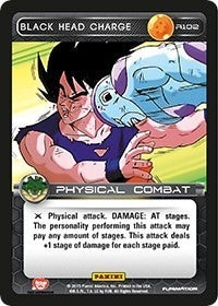 Image for Black Head Charge (Panini: Heroes & Villains) (R102) - Dragon Ball Z TCG