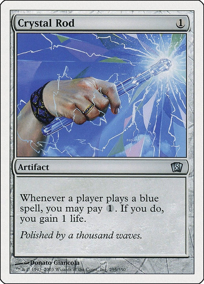 Image for Crystal Rod (8th Edition) (295) - Magic: The Gathering