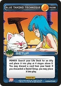 Image for Blue Taming Technique (Panini: Heroes & Villains) (R106) - Dragon Ball Z TCG