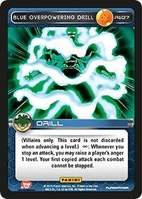 Image for Blue Overpowering Drill (Panini: Heroes & Villains) (R107) - Dragon Ball Z TCG