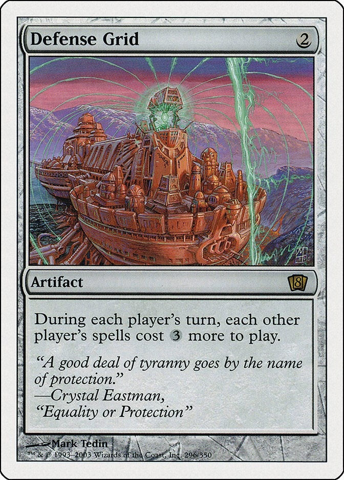 Image for Defense Grid (8th Edition) (296) - Magic: The Gathering