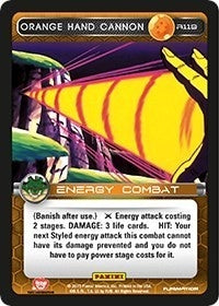 Image for Orange Hand Cannon (Panini: Heroes & Villains) (R119) - Dragon Ball Z TCG