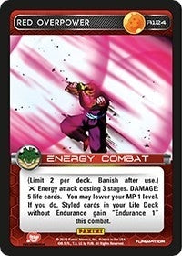 Image for Red Overpower (Panini: Heroes & Villains) (R124) - Dragon Ball Z TCG
