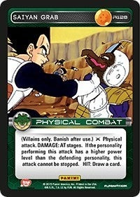 Image for Saiyan Grab (Panini: Heroes & Villains) (R128) - Dragon Ball Z TCG