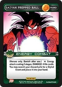 Image for Saiyan Prepped Ball (Panini: Heroes & Villains) (R130) - Dragon Ball Z TCG