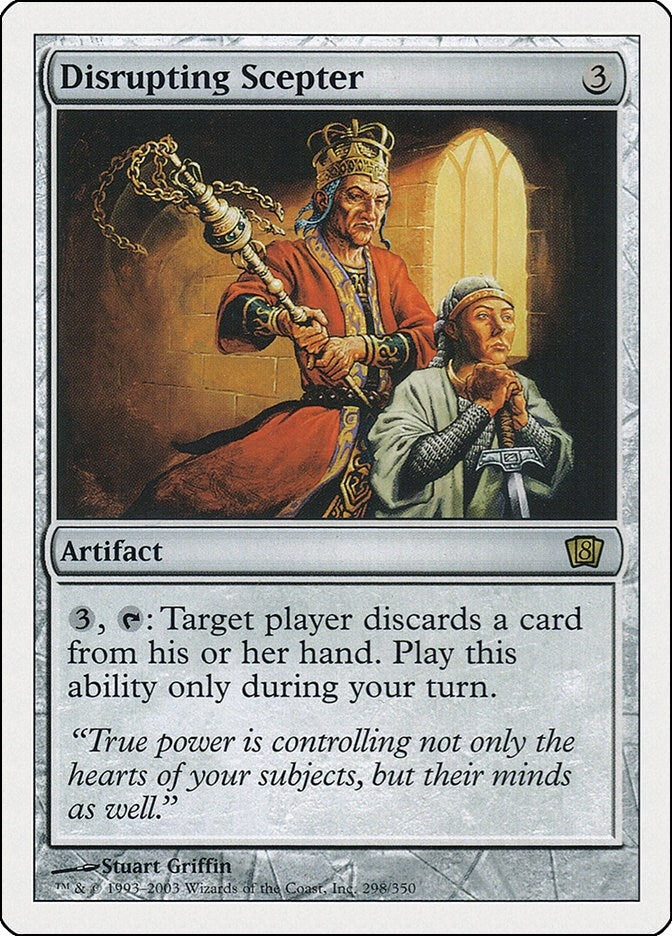 Image for Disrupting Scepter (8th Edition) (298) - Magic: The Gathering