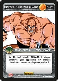 Image for Nappa's Energized Charge (Panini: Heroes & Villains) (R137) - Dragon Ball Z TCG