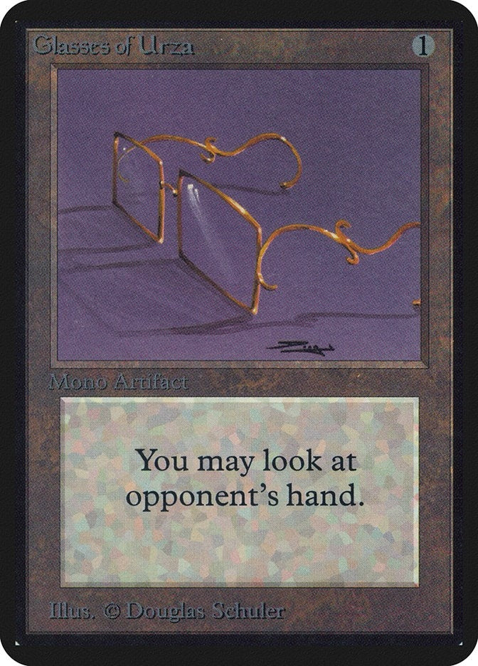 Image for Glasses of Urza (Alpha Edition) - Magic: The Gathering