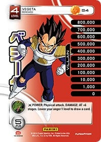 Image for Vegeta - Renewed (High Tech Foil) (Panini: Set 1) (S4) - Dragon Ball Z TCG