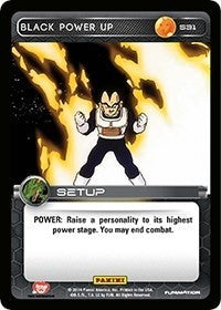 Image for Black Power Up (Panini: Set 1) (S31) - Dragon Ball Z TCG