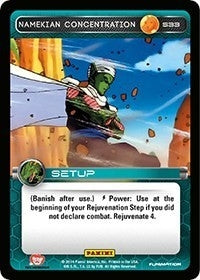Image for Namekian Concentration (Panini: Set 1) (S33) - Dragon Ball Z TCG