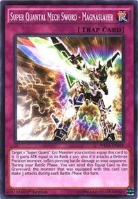 Image for Super Quantal Mech Sword - Magnaslayer (Wing Raiders) (WIRA-EN039) - YuGiOh