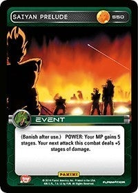 Image for Saiyan Prelude (Panini: Set 1) (S50) - Dragon Ball Z TCG