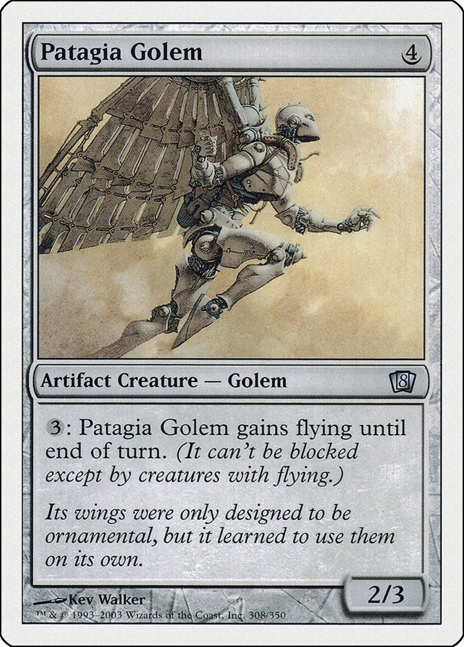 Image for Patagia Golem (8th Edition) (308) - Magic: The Gathering