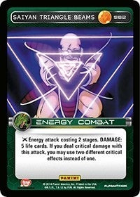 Image for Saiyan Triangle Beams (Panini: Set 1) (S62) - Dragon Ball Z TCG