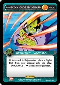 Image for Namekian Crossed Guard (Panini: Set 1) (S67) - Dragon Ball Z TCG