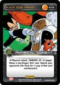 Image for Black Side Thrust (Panini: Set 1) (S73) - Dragon Ball Z TCG