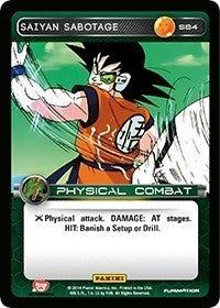 Image for Saiyan Sabotage (Panini: Set 1) (S84) - Dragon Ball Z TCG