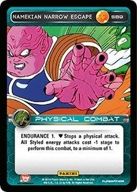 Image for Namekian Narrow Escape (Panini: Set 1) (S89) - Dragon Ball Z TCG