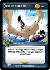 Image for Blue Ki Build Up (Panini: Set 1) (S91) - Dragon Ball Z TCG