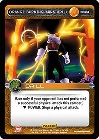 Image for Orange Burning Aura Drill (Panini: Set 1) (S99) - Dragon Ball Z TCG