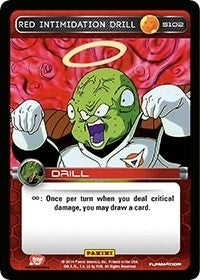 Image for Red Intimidation Drill (Panini: Set 1) (S102) - Dragon Ball Z TCG