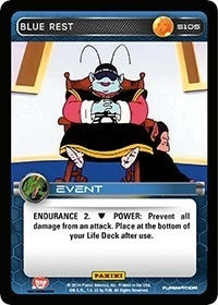 Image for Blue Rest (Panini: Set 1) (S105) - Dragon Ball Z TCG