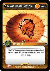 Image for Orange Destruction (Panini: Set 1) (S107) - Dragon Ball Z TCG