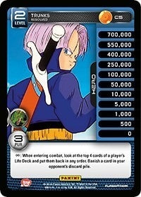 Image for Trunks - Resolved (Panini: Set 1) (C5) - Dragon Ball Z TCG