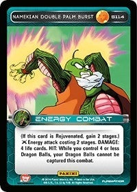 Image for Namekian Double Palm Burst (Panini: Set 1) (S114) - Dragon Ball Z TCG
