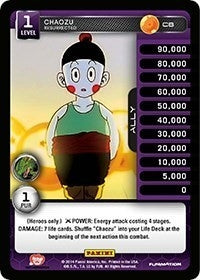 Image for Chaozu - Resurrected (Panini: Set 1) (C8) - Dragon Ball Z TCG