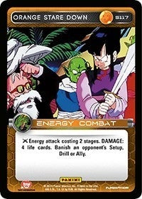 Image for Orange Stare Down (Panini: Set 1) (S117) - Dragon Ball Z TCG