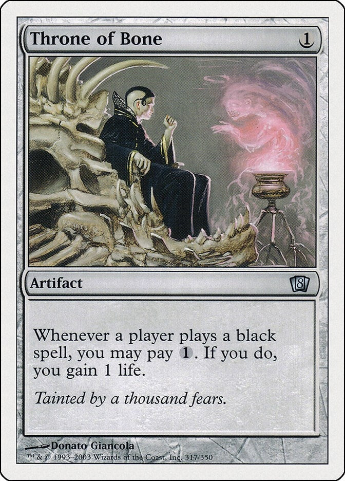 Image for Throne of Bone (8th Edition) (317) - Magic: The Gathering