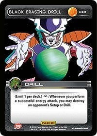 Image for Black Erasing Drill (Panini: Set 1) (C13) - Dragon Ball Z TCG