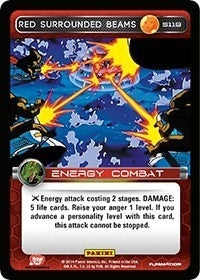 Image for Red Surrounded Beams (Panini: Set 1) (S119) - Dragon Ball Z TCG