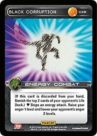 Image for Black Corruption (Panini: Set 1) (C15) - Dragon Ball Z TCG