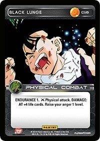 Image for Black Lunge (Panini: Set 1) (C18) - Dragon Ball Z TCG