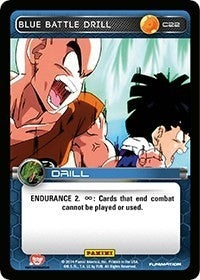 Image for Blue Battle Drill (Panini: Set 1) (C22) - Dragon Ball Z TCG