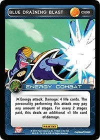 Image for Blue Draining Blast (Panini: Set 1) (C26) - Dragon Ball Z TCG
