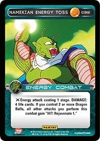 Image for Namekian Energy Toss (Panini: Set 1) (C32) - Dragon Ball Z TCG