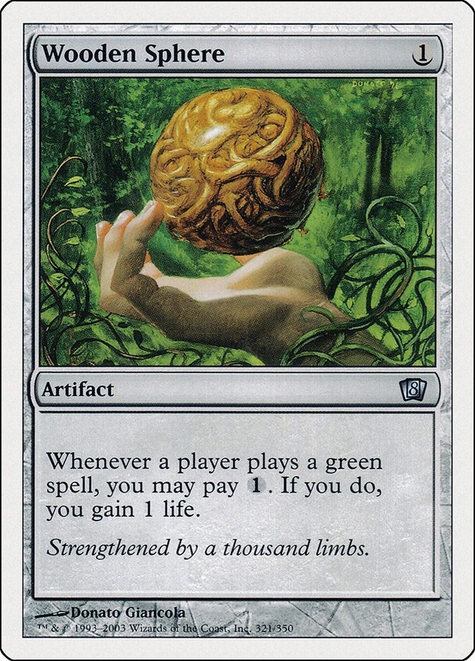 Image for Wooden Sphere (8th Edition) (321) - Magic: The Gathering