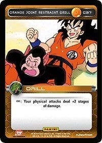 Image for Orange Joint Restraint Drill (Panini: Set 1) (C37) - Dragon Ball Z TCG