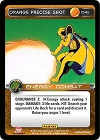 Image for Orange Precise Shot (Panini: Set 1) (C41) - Dragon Ball Z TCG