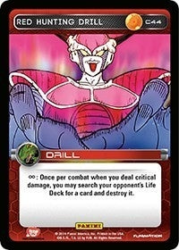 Image for Red Hunting Drill (Panini: Set 1) (C44) - Dragon Ball Z TCG