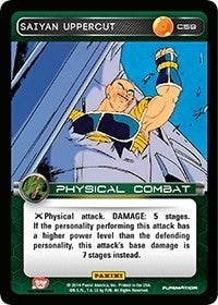 Image for Saiyan Uppercut (Panini: Set 1) (C59) - Dragon Ball Z TCG