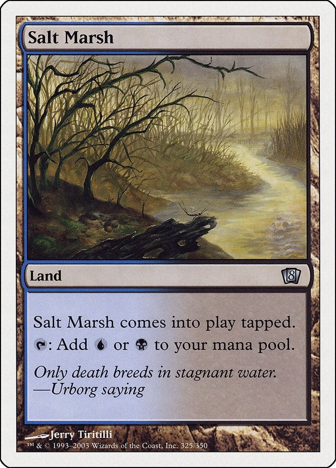 Image for Salt Marsh (8th Edition) (325) - Magic: The Gathering