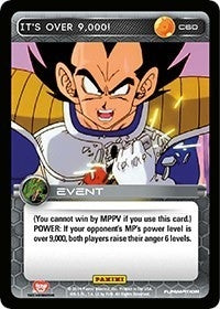 Image for It's Over 9,000! (Panini: Set 1) (C60) - Dragon Ball Z TCG