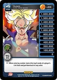 Image for Trunks - Young Super Saiyan (Panini: Set 1) (U65) - Dragon Ball Z TCG
