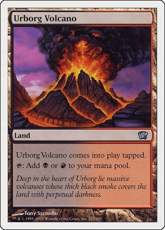 Image for Urborg Volcano (8th Edition) (327) - Magic: The Gathering