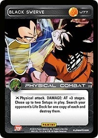 Image for Black Swerve (Panini: Set 1) (U77) - Dragon Ball Z TCG